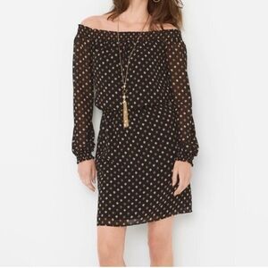 WHBM off the shoulders dress